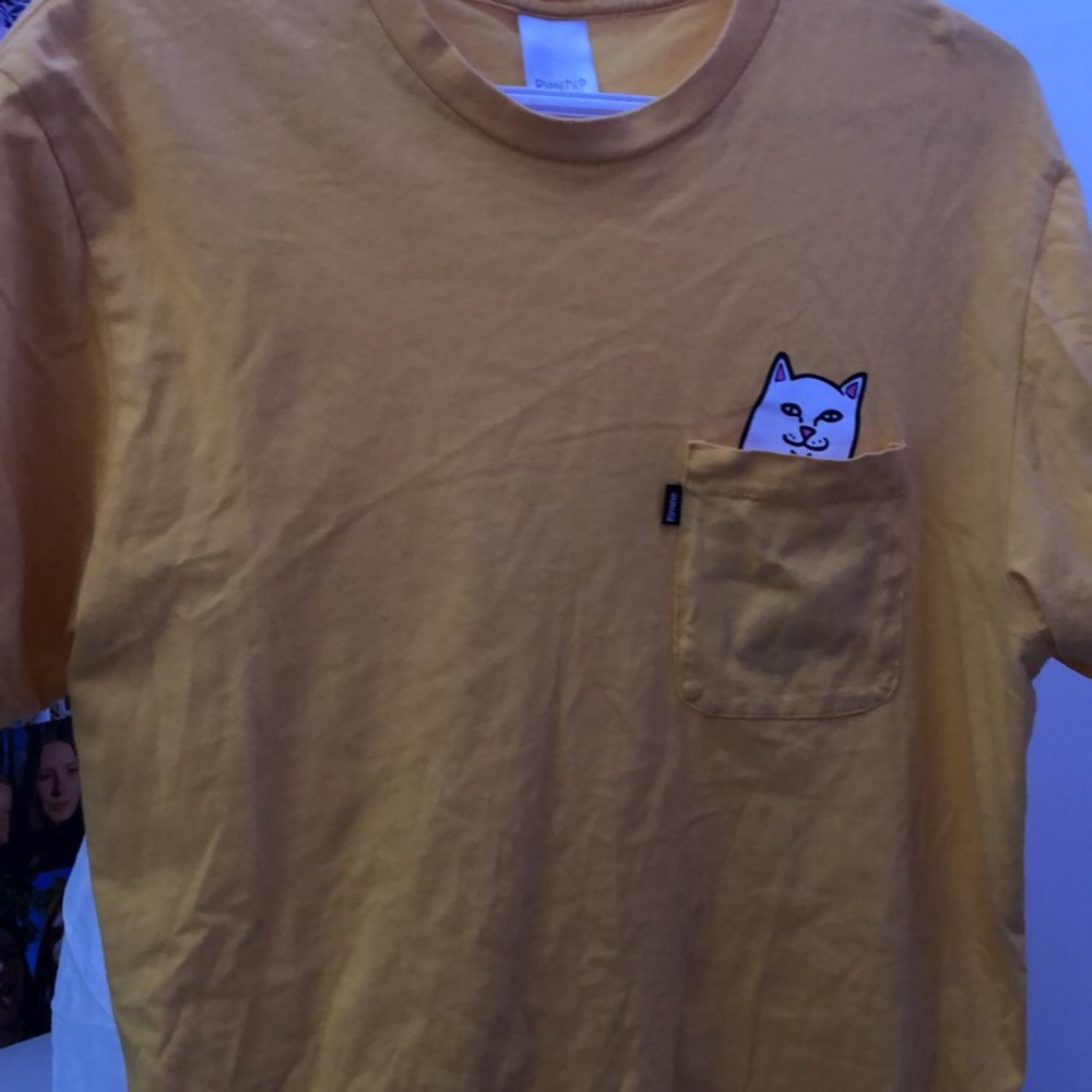 RIPNDIP yellow t-shirt